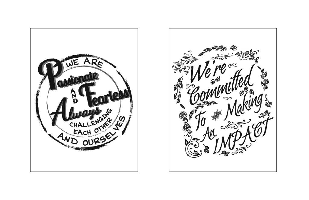 Red Caffeine-Core Value Posters