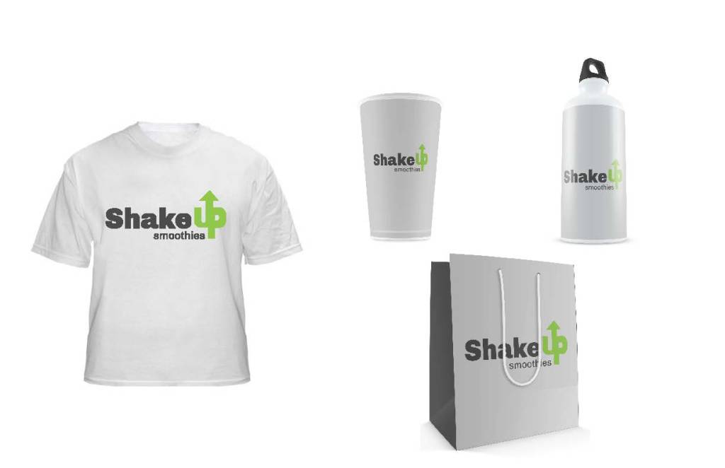 Shake Up Smoothie Bar-Branding